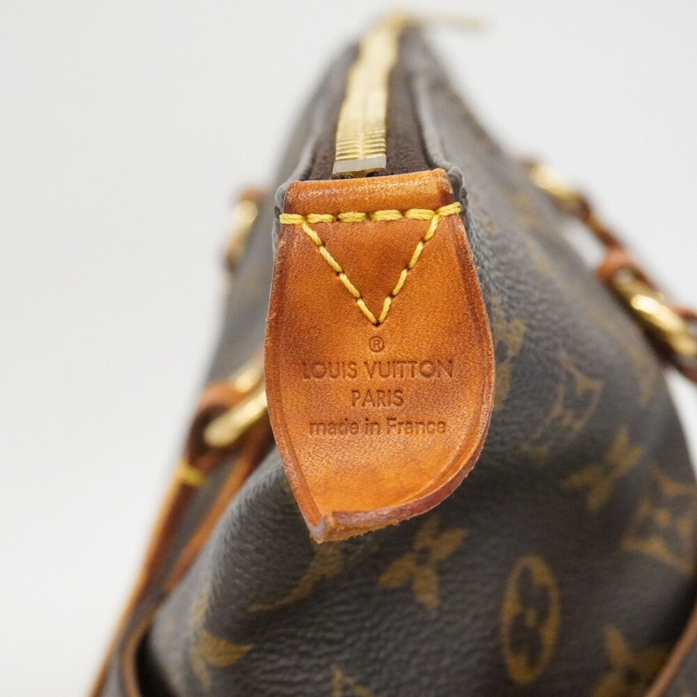LOUIS VUITTON Authentic Brown Monogram Tote Bag - Picture 5 of 11